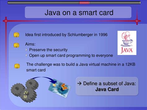 smart card in java|what is java card technology.